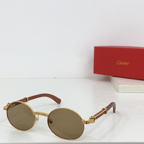 Cartier AAA Quality Sunglassess #1232296 $60.00 USD, Wholesale Replica Cartier AAA Quality Sunglassess