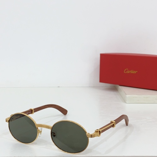 Cartier AAA Quality Sunglassess #1232297 $60.00 USD, Wholesale Replica Cartier AAA Quality Sunglassess