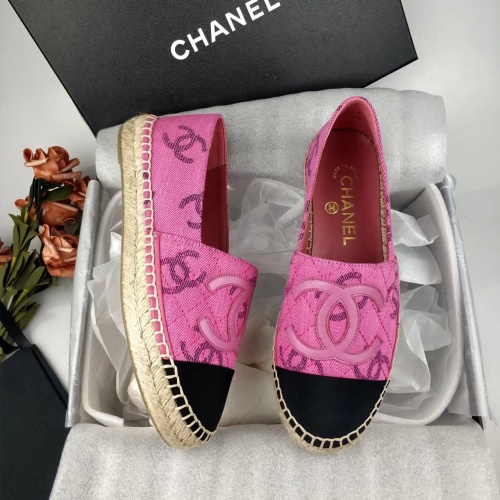 Chanel Flat Shoes For Women #1232300 $72.00 USD, Wholesale Replica Chanel Flat Shoes