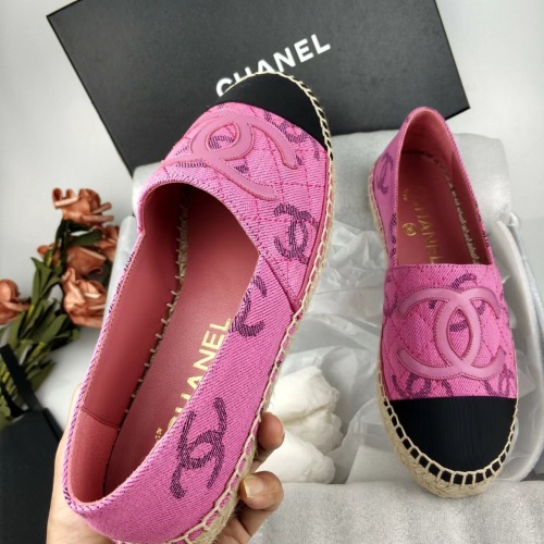 Replica Chanel Flat Shoes For Women #1232300 $72.00 USD for Wholesale