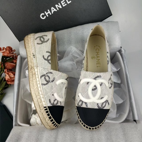 Chanel Flat Shoes For Women #1232303 $72.00 USD, Wholesale Replica Chanel Flat Shoes