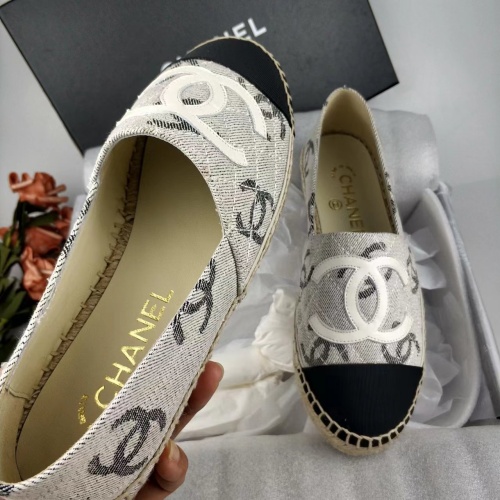 Replica Chanel Flat Shoes For Women #1232303 $72.00 USD for Wholesale