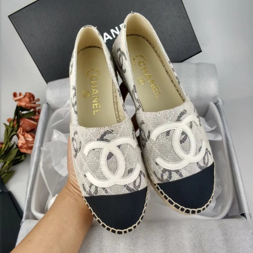 Replica Chanel Flat Shoes For Women #1232303 $72.00 USD for Wholesale