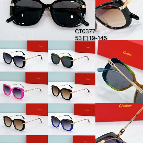 Replica Cartier AAA Quality Sunglassess #1232304 $48.00 USD for Wholesale