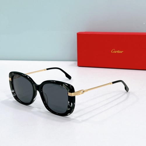 Cartier AAA Quality Sunglassess #1232305 $48.00 USD, Wholesale Replica Cartier AAA Quality Sunglassess