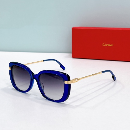 Cartier AAA Quality Sunglassess #1232307 $48.00 USD, Wholesale Replica Cartier AAA Quality Sunglassess