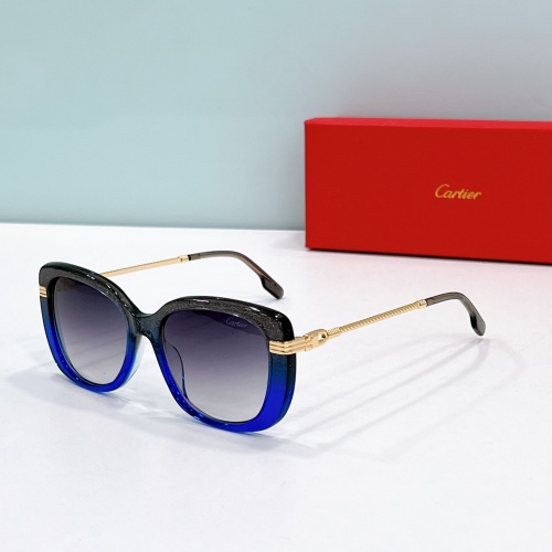 Cartier AAA Quality Sunglassess #1232308 $48.00 USD, Wholesale Replica Cartier AAA Quality Sunglassess