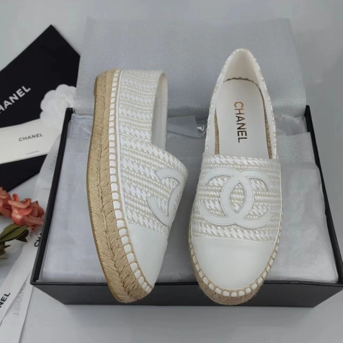 Chanel Flat Shoes For Women #1232312 $76.00 USD, Wholesale Replica Chanel Flat Shoes