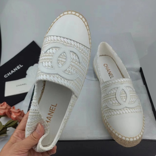 Replica Chanel Flat Shoes For Women #1232312 $76.00 USD for Wholesale