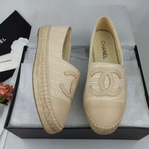 Chanel Flat Shoes For Women #1232313 $76.00 USD, Wholesale Replica Chanel Flat Shoes