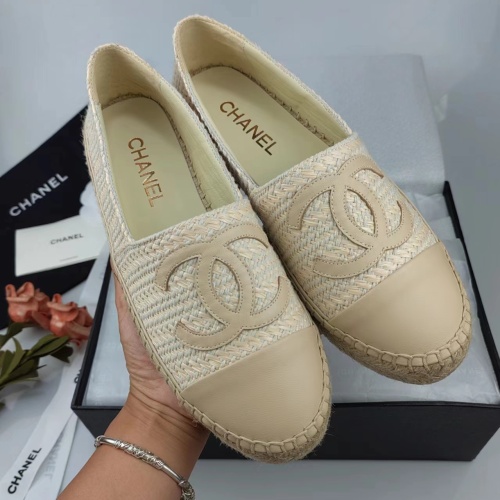 Replica Chanel Flat Shoes For Women #1232313 $76.00 USD for Wholesale