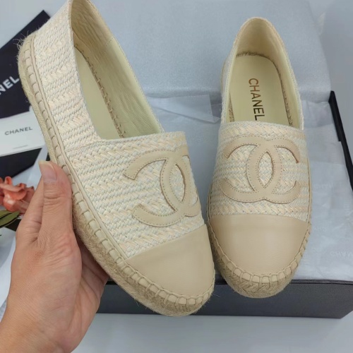 Replica Chanel Flat Shoes For Women #1232313 $76.00 USD for Wholesale