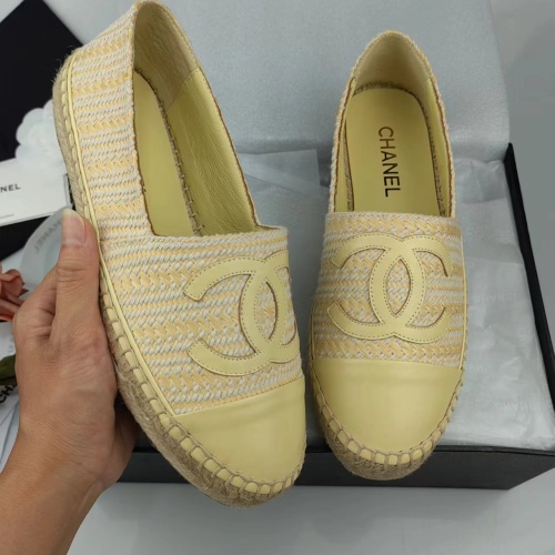 Replica Chanel Flat Shoes For Women #1232314 $76.00 USD for Wholesale