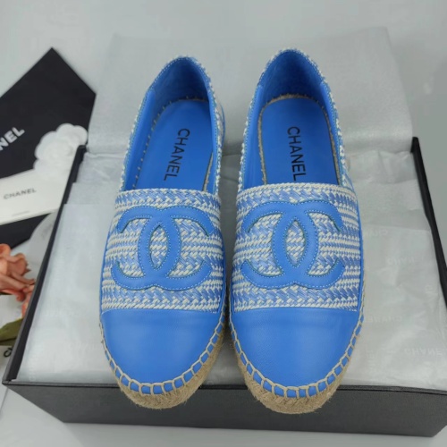 Replica Chanel Flat Shoes For Women #1232316 $76.00 USD for Wholesale