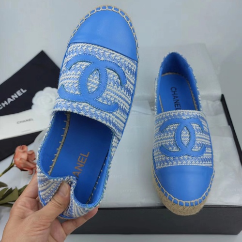 Replica Chanel Flat Shoes For Women #1232316 $76.00 USD for Wholesale