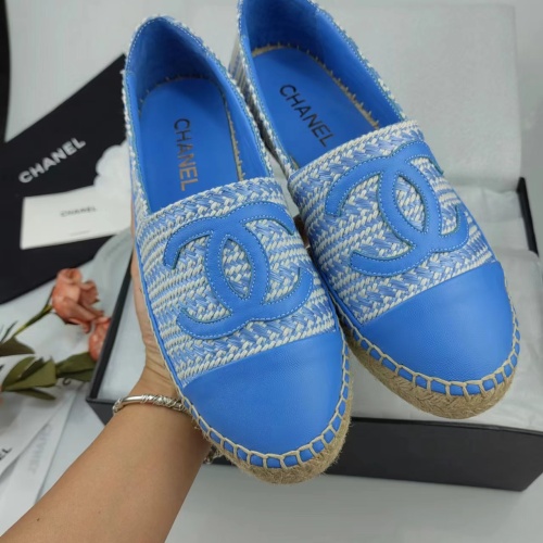 Replica Chanel Flat Shoes For Women #1232316 $76.00 USD for Wholesale