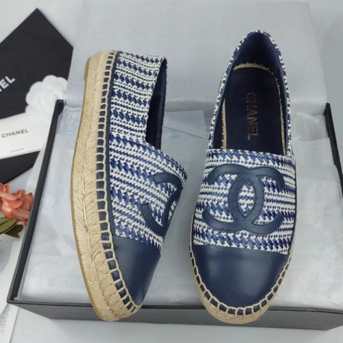 Chanel Flat Shoes For Women #1232317 $76.00 USD, Wholesale Replica Chanel Flat Shoes