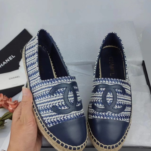 Replica Chanel Flat Shoes For Women #1232317 $76.00 USD for Wholesale