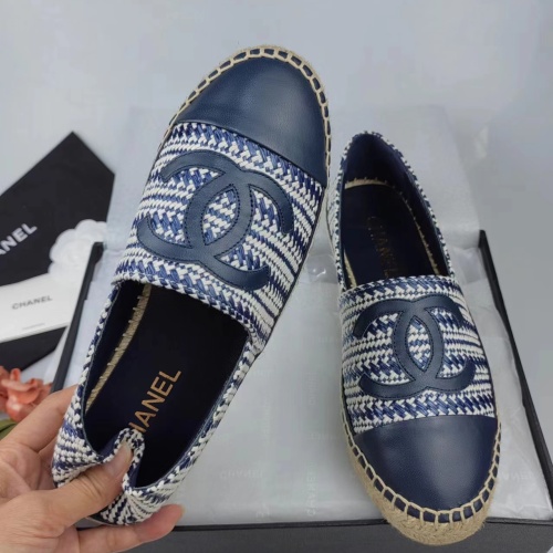 Replica Chanel Flat Shoes For Women #1232317 $76.00 USD for Wholesale