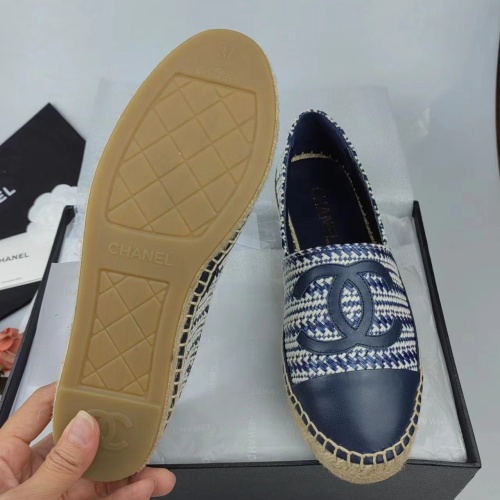 Replica Chanel Flat Shoes For Women #1232317 $76.00 USD for Wholesale