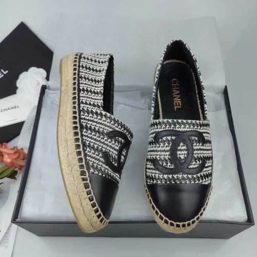 Chanel Flat Shoes For Women #1232318 $76.00 USD, Wholesale Replica Chanel Flat Shoes