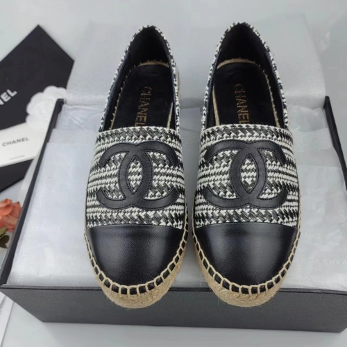 Replica Chanel Flat Shoes For Women #1232318 $76.00 USD for Wholesale