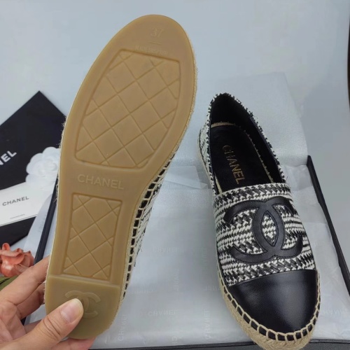 Replica Chanel Flat Shoes For Women #1232318 $76.00 USD for Wholesale