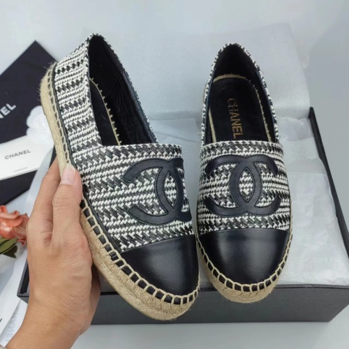 Replica Chanel Flat Shoes For Women #1232318 $76.00 USD for Wholesale