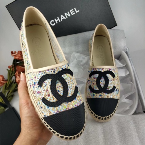 Replica Chanel Flat Shoes For Women #1232320 $76.00 USD for Wholesale