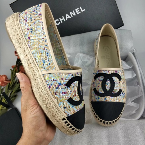 Replica Chanel Flat Shoes For Women #1232320 $76.00 USD for Wholesale