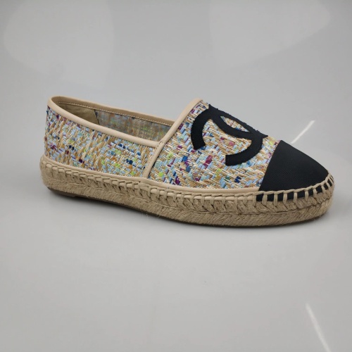 Replica Chanel Flat Shoes For Women #1232320 $76.00 USD for Wholesale