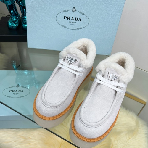 Replica Prada Boots For Women #1232345 $102.00 USD for Wholesale