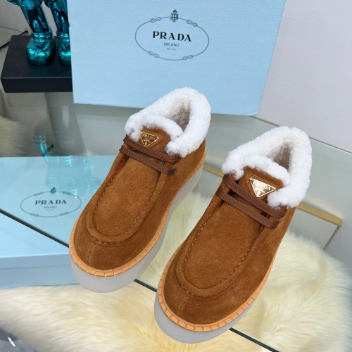 Replica Prada Boots For Women #1232346 $102.00 USD for Wholesale