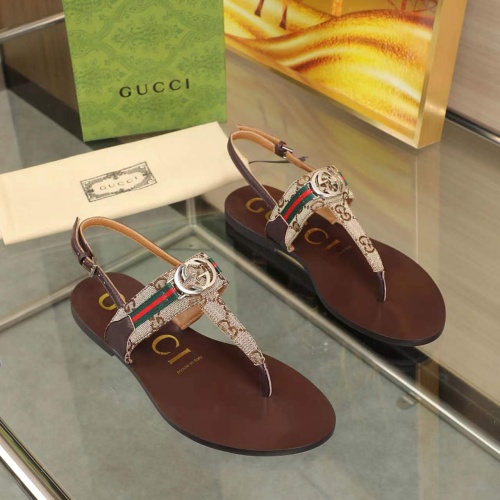 Replica Gucci Sandal For Women #1232350 $68.00 USD for Wholesale