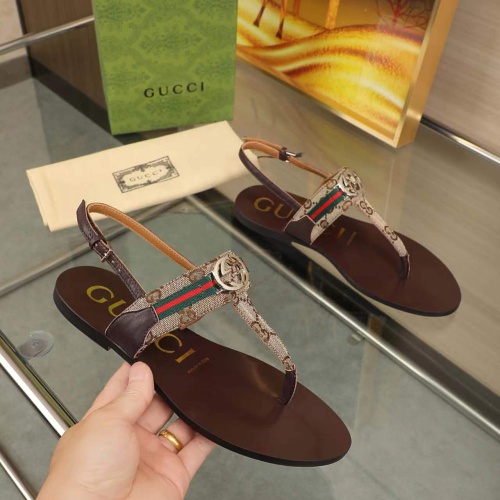 Replica Gucci Sandal For Women #1232350 $68.00 USD for Wholesale