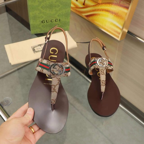 Replica Gucci Sandal For Women #1232350 $68.00 USD for Wholesale