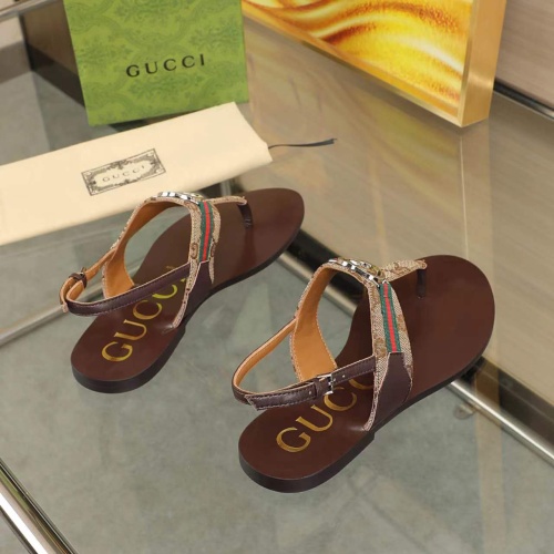 Replica Gucci Sandal For Women #1232350 $68.00 USD for Wholesale