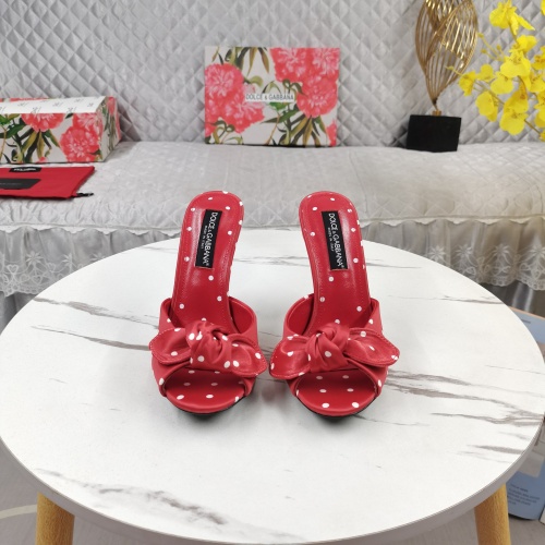 Replica Dolce & Gabbana D&G Slippers For Women #1232353 $112.00 USD for Wholesale