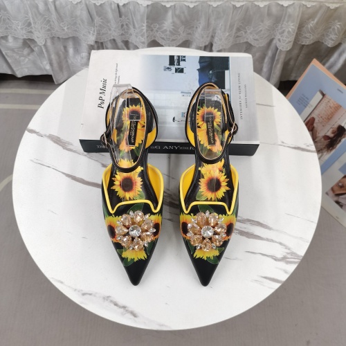 Replica Dolce & Gabbana D&G Sandal For Women #1232376 $130.00 USD for Wholesale