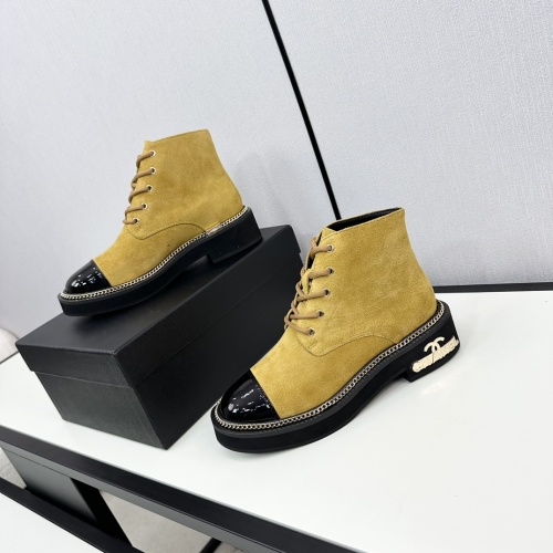 Replica Chanel Boots For Women #1232384 $118.00 USD for Wholesale