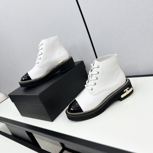 Replica Chanel Boots For Women #1232386 $118.00 USD for Wholesale