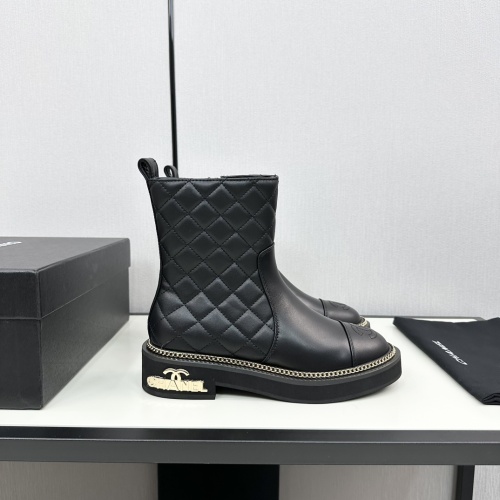 Replica Chanel Boots For Women #1232388 $115.00 USD for Wholesale