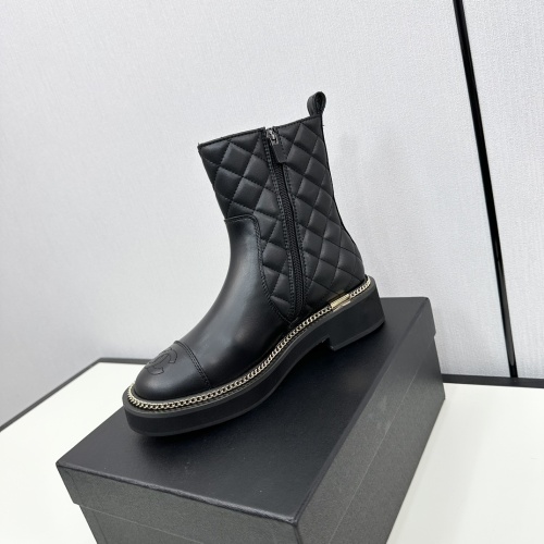 Replica Chanel Boots For Women #1232388 $115.00 USD for Wholesale