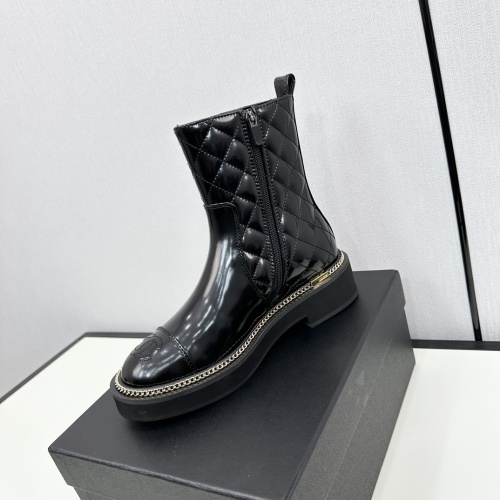 Replica Chanel Boots For Women #1232389 $115.00 USD for Wholesale