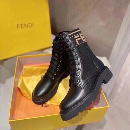 Fendi Fashion Boots For Women #1232390 $96.00 USD, Wholesale Replica Fendi Fashion Boots