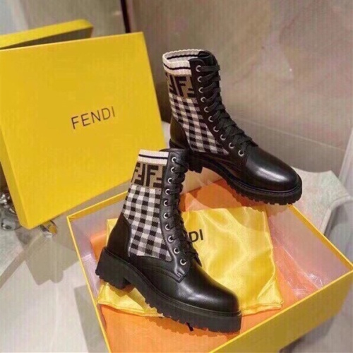 Fendi Fashion Boots For Women #1232393 $96.00 USD, Wholesale Replica Fendi Fashion Boots