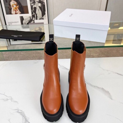 Replica Celine Boots For Women #1232399 $102.00 USD for Wholesale