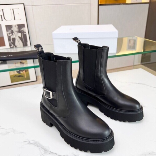 Replica Celine Boots For Women #1232400 $102.00 USD for Wholesale