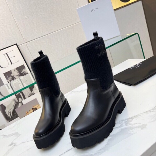 Replica Celine Boots For Women #1232401 $102.00 USD for Wholesale