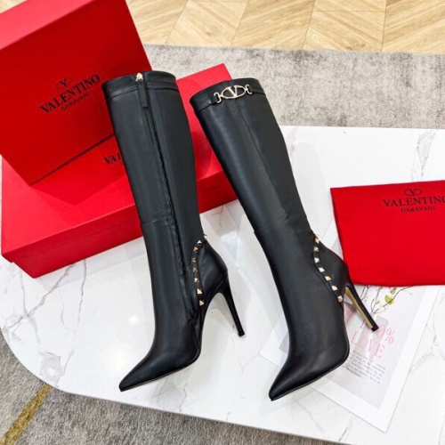 Valentino Boots For Women #1232411 $132.00 USD, Wholesale Replica Valentino Boots